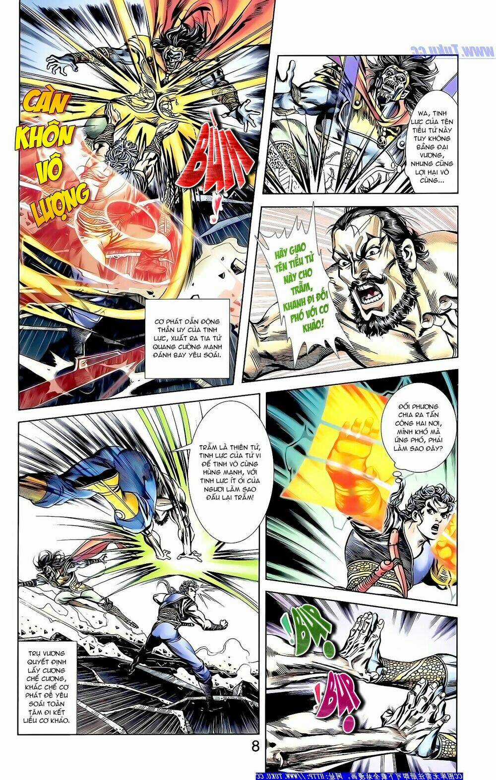 Thiên Tử Truyền Kỳ 1 - Cơ Phát Khai Chu Bản Chapter 149 trang 8