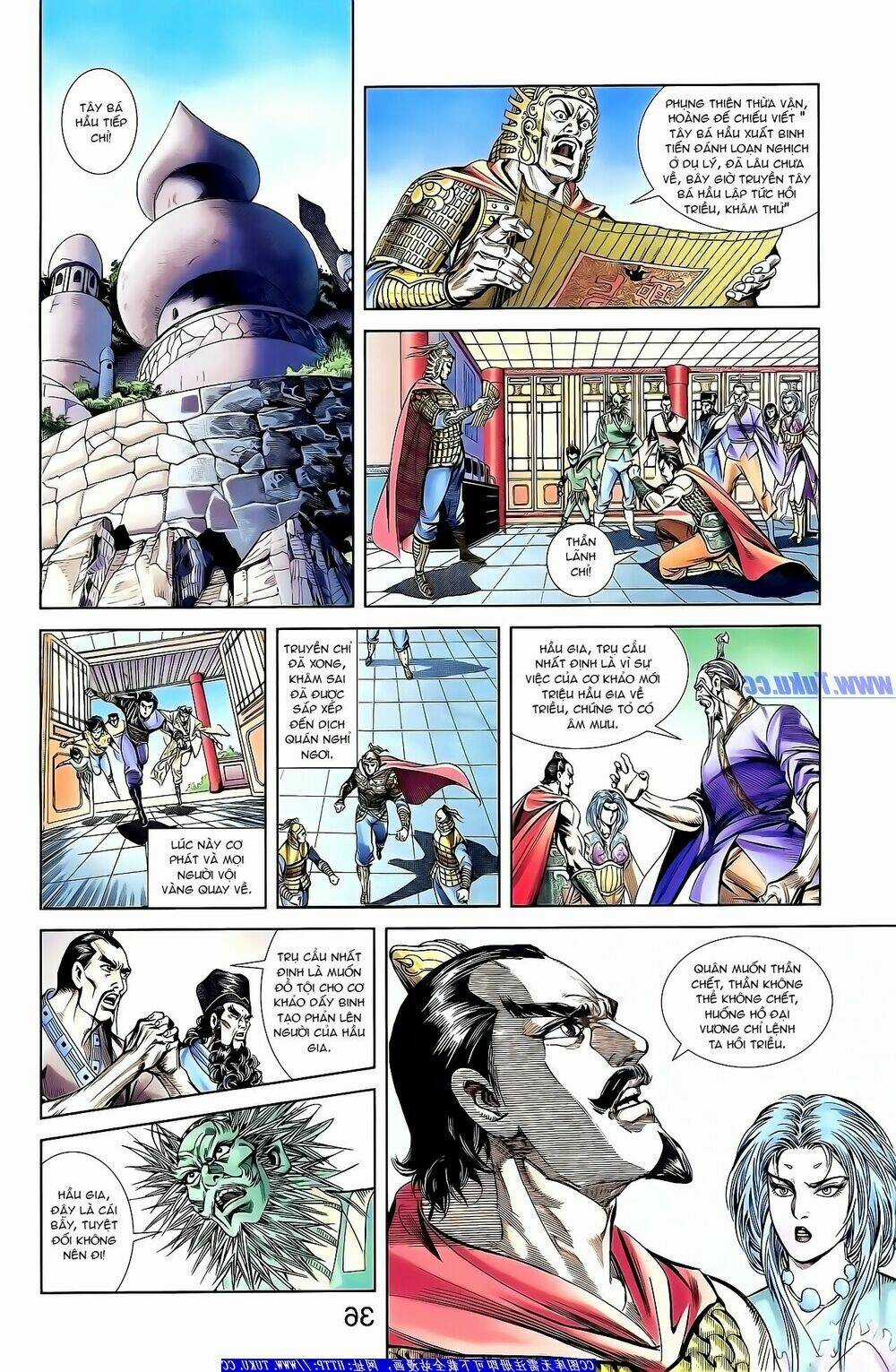 Thiên Tử Truyền Kỳ 1 - Cơ Phát Khai Chu Bản Chapter 150 trang 4