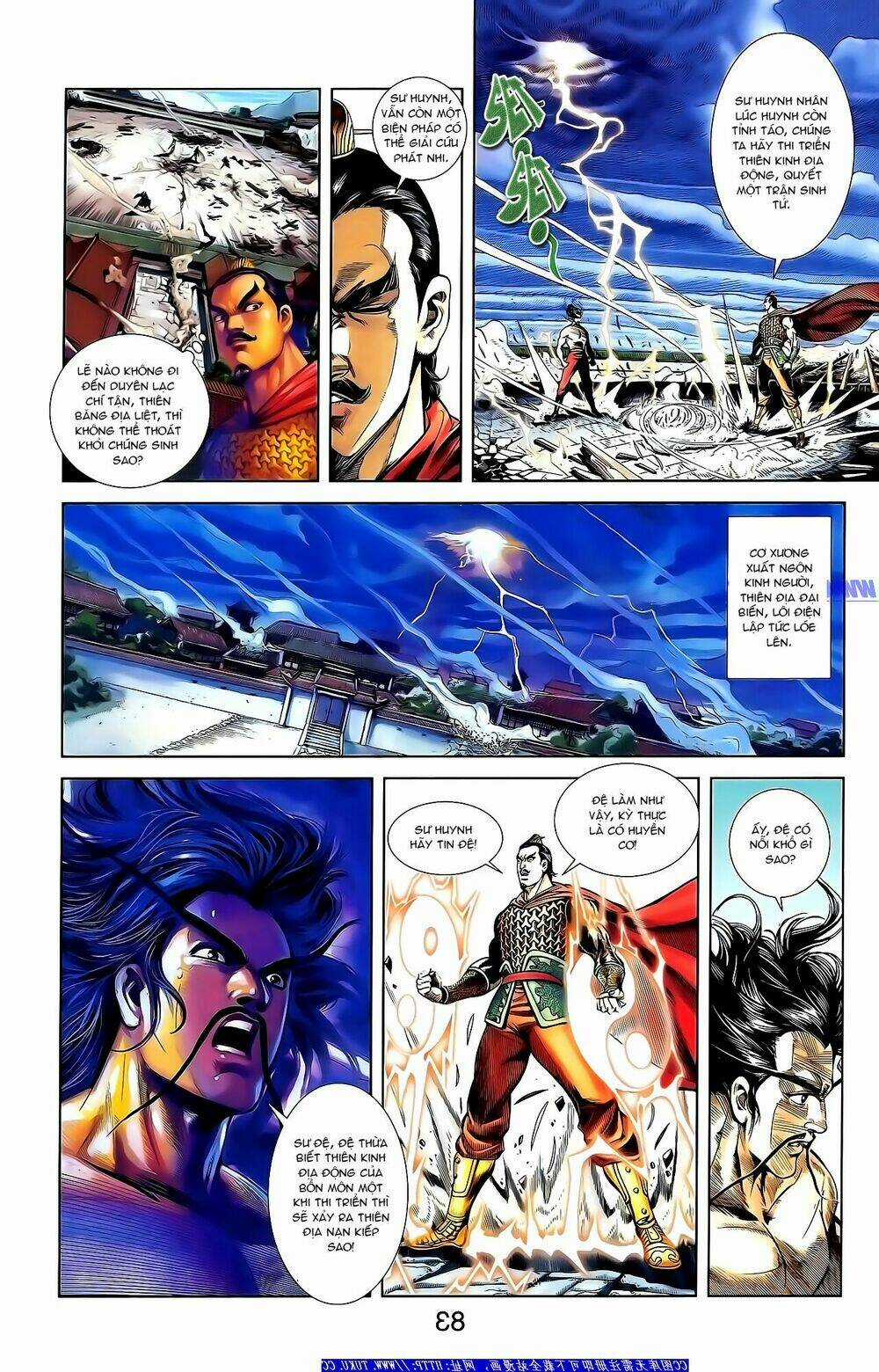 Thiên Tử Truyền Kỳ 1 - Cơ Phát Khai Chu Bản Chapter 152 trang 2