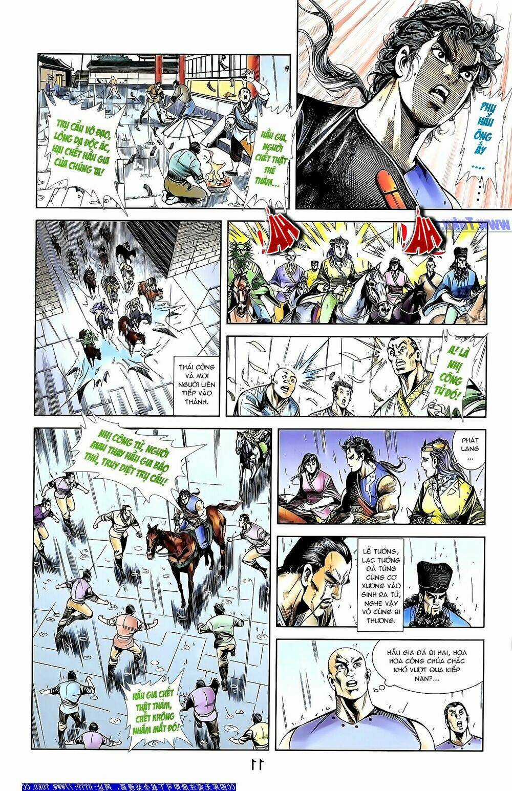 Thiên Tử Truyền Kỳ 1 - Cơ Phát Khai Chu Bản Chapter 152 trang 21