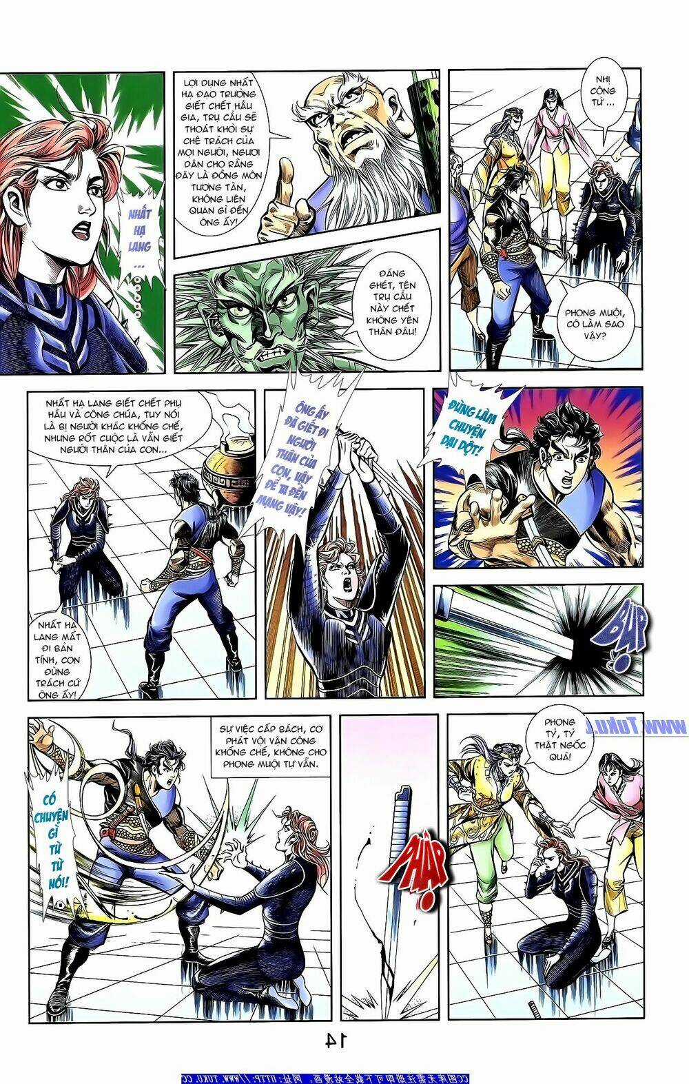 Thiên Tử Truyền Kỳ 1 - Cơ Phát Khai Chu Bản Chapter 152 trang 24