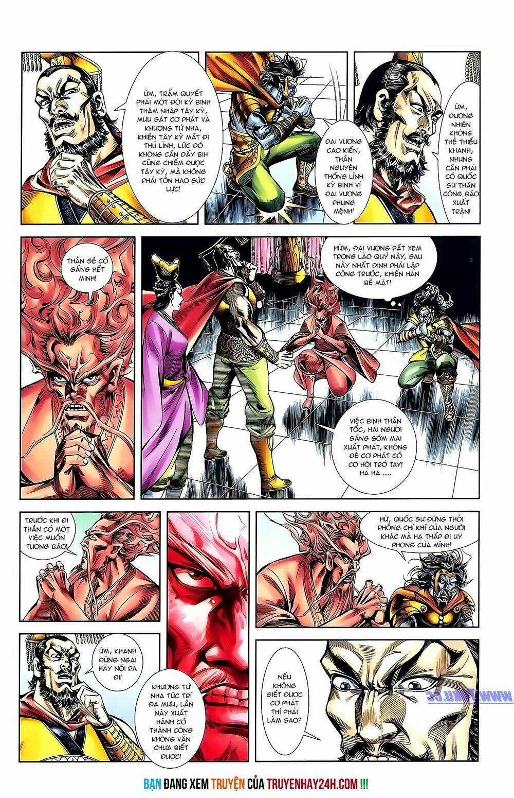 Thiên Tử Truyền Kỳ 1 - Cơ Phát Khai Chu Bản Chapter 152 trang 28