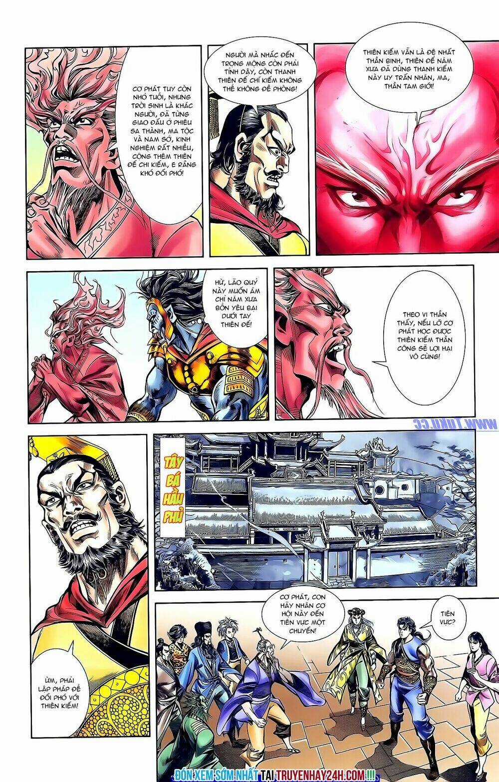 Thiên Tử Truyền Kỳ 1 - Cơ Phát Khai Chu Bản Chapter 152 trang 29