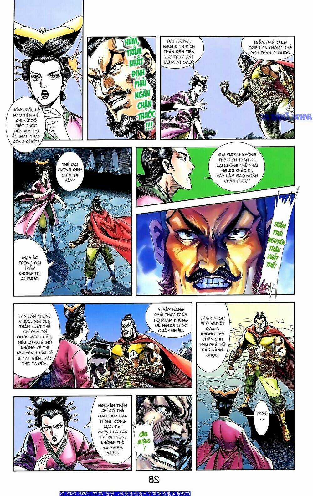 Thiên Tử Truyền Kỳ 1 - Cơ Phát Khai Chu Bản Chapter 153 trang 10