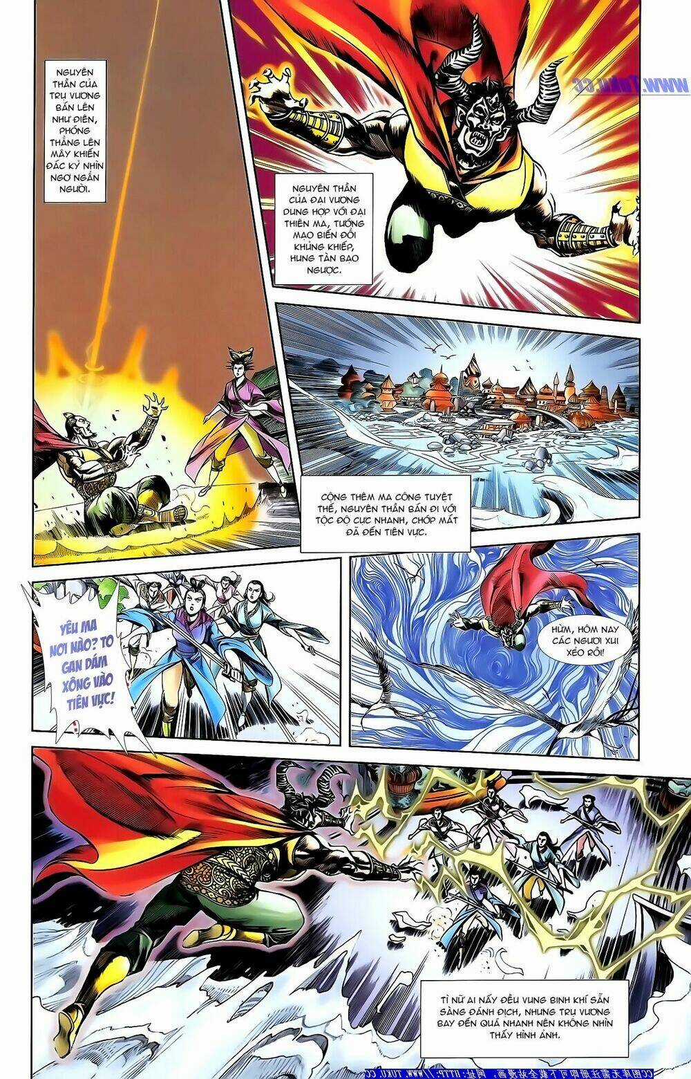 Thiên Tử Truyền Kỳ 1 - Cơ Phát Khai Chu Bản Chapter 153 trang 12
