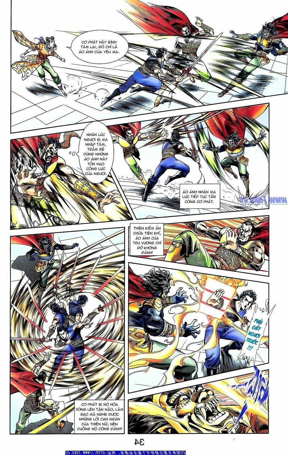 Thiên Tử Truyền Kỳ 1 - Cơ Phát Khai Chu Bản Chapter 153 trang 17