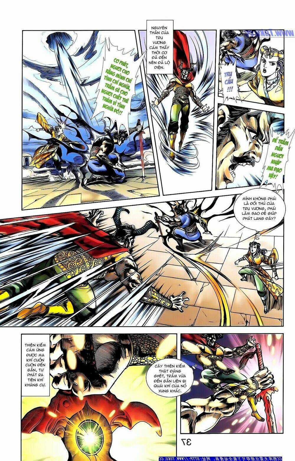 Thiên Tử Truyền Kỳ 1 - Cơ Phát Khai Chu Bản Chapter 153 trang 20