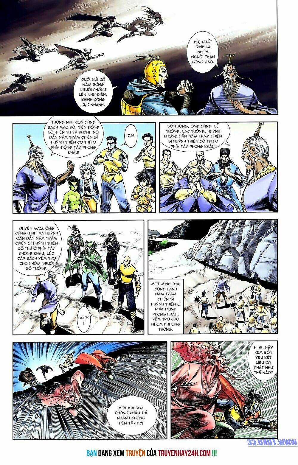 Thiên Tử Truyền Kỳ 1 - Cơ Phát Khai Chu Bản Chapter 153 trang 28