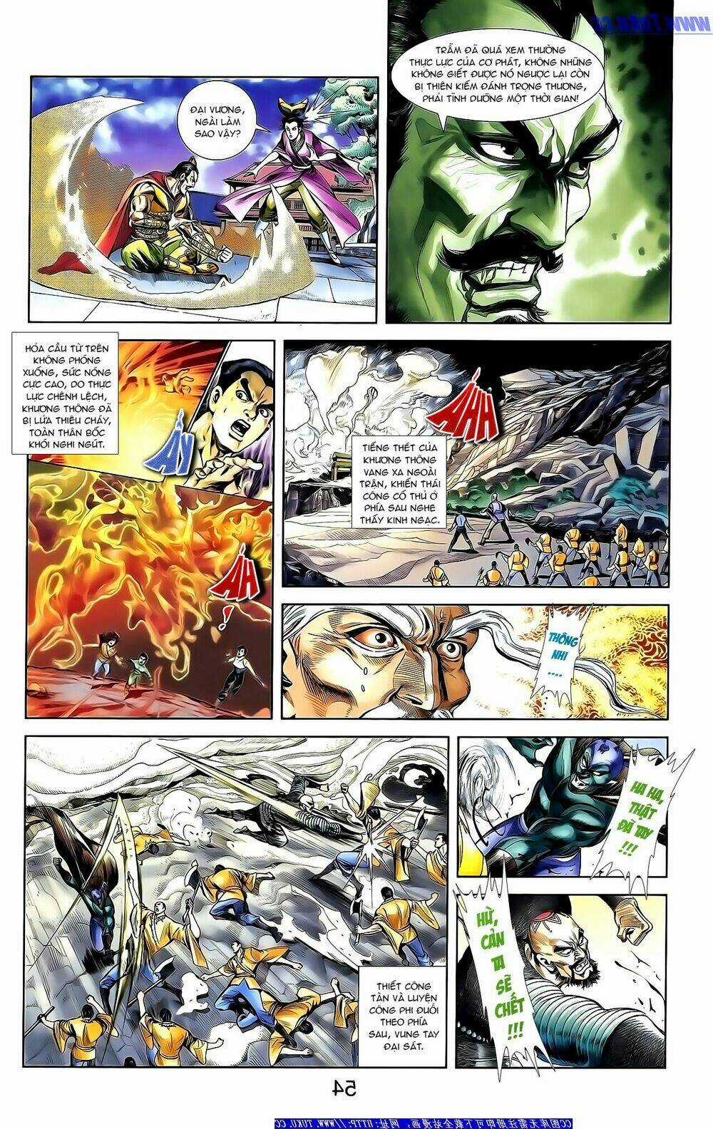 Thiên Tử Truyền Kỳ 1 - Cơ Phát Khai Chu Bản Chapter 154 trang 11