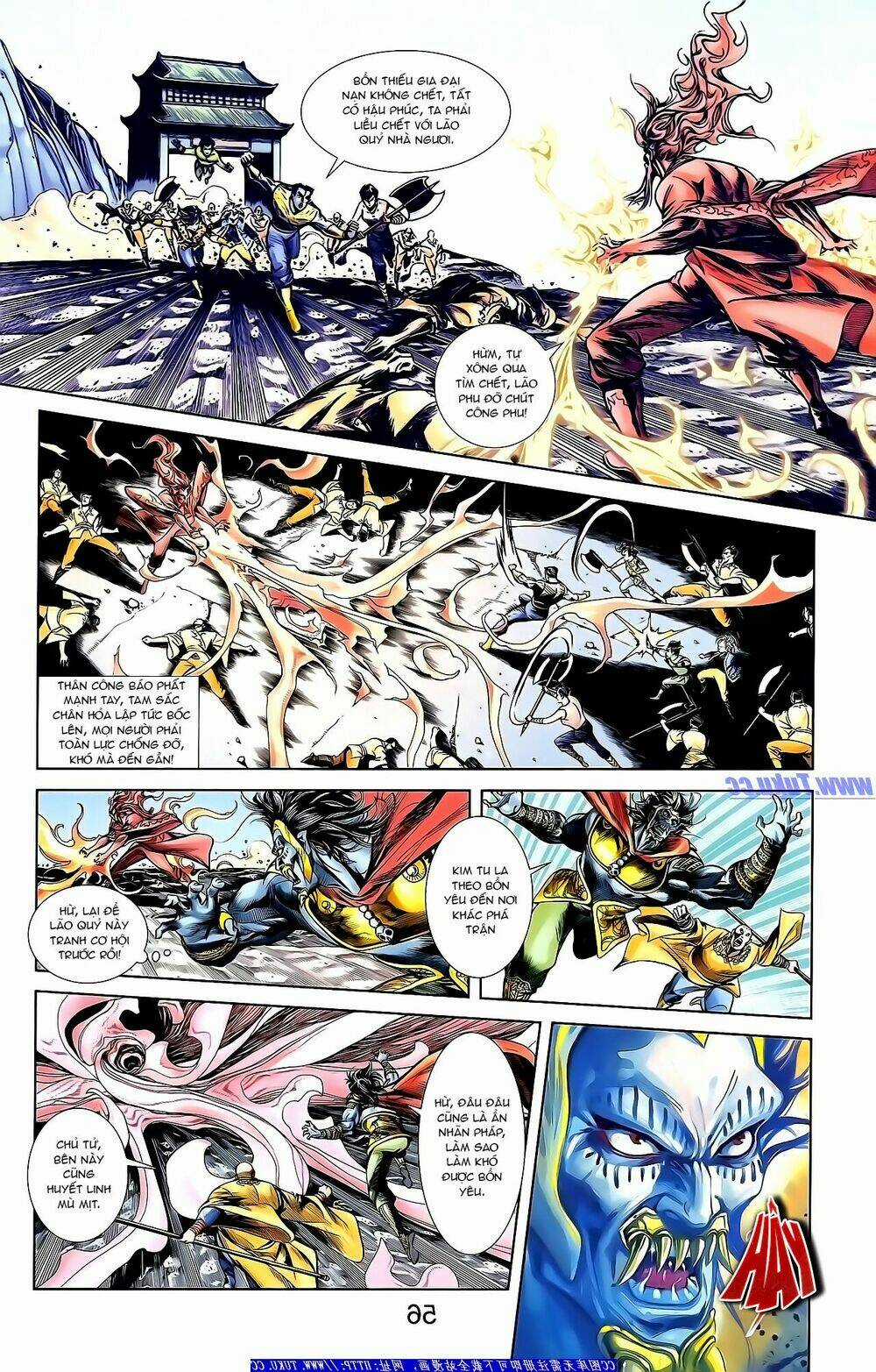 Thiên Tử Truyền Kỳ 1 - Cơ Phát Khai Chu Bản Chapter 154 trang 13