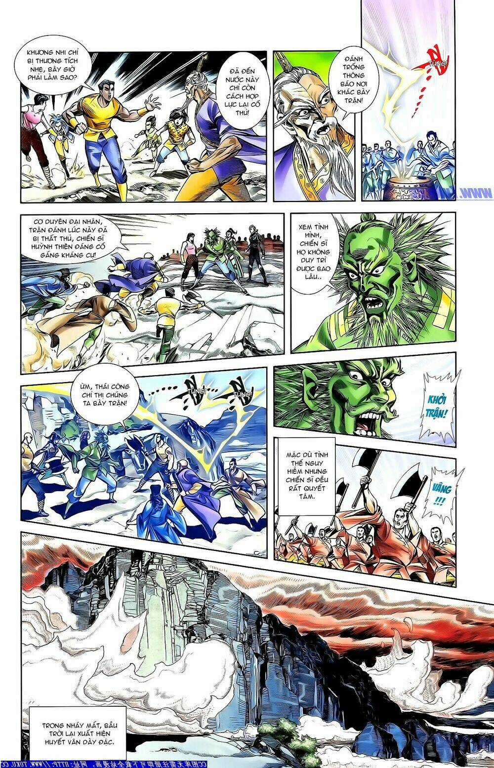 Thiên Tử Truyền Kỳ 1 - Cơ Phát Khai Chu Bản Chapter 154 trang 17