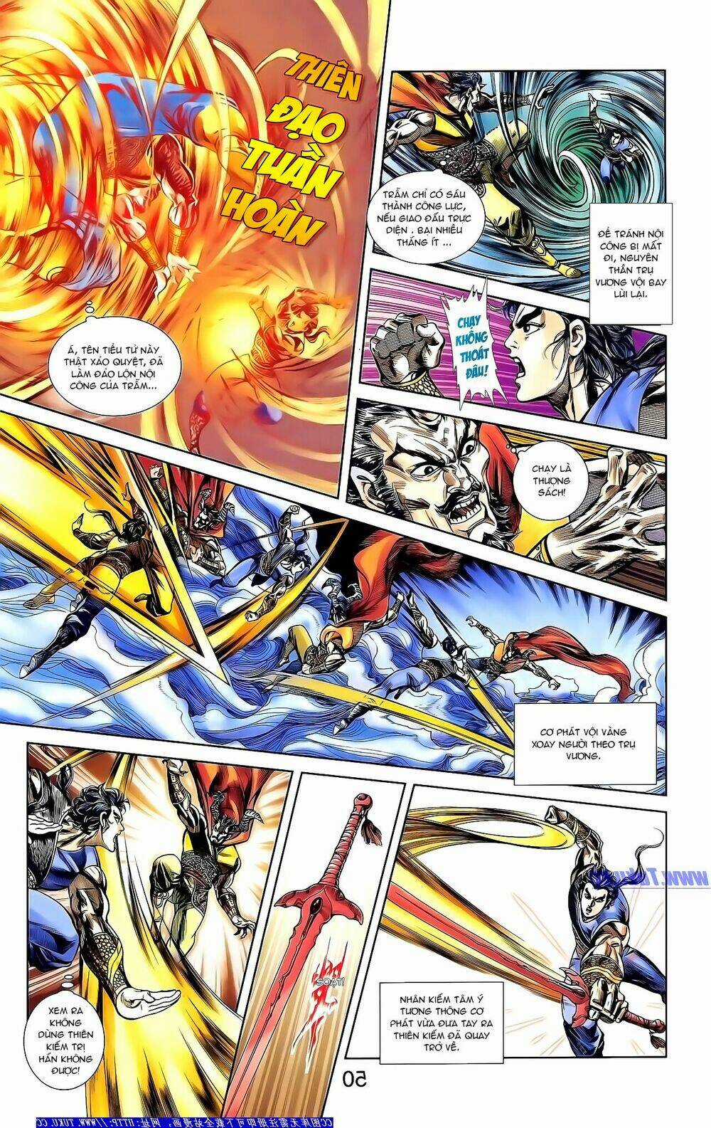 Thiên Tử Truyền Kỳ 1 - Cơ Phát Khai Chu Bản Chapter 154 trang 6