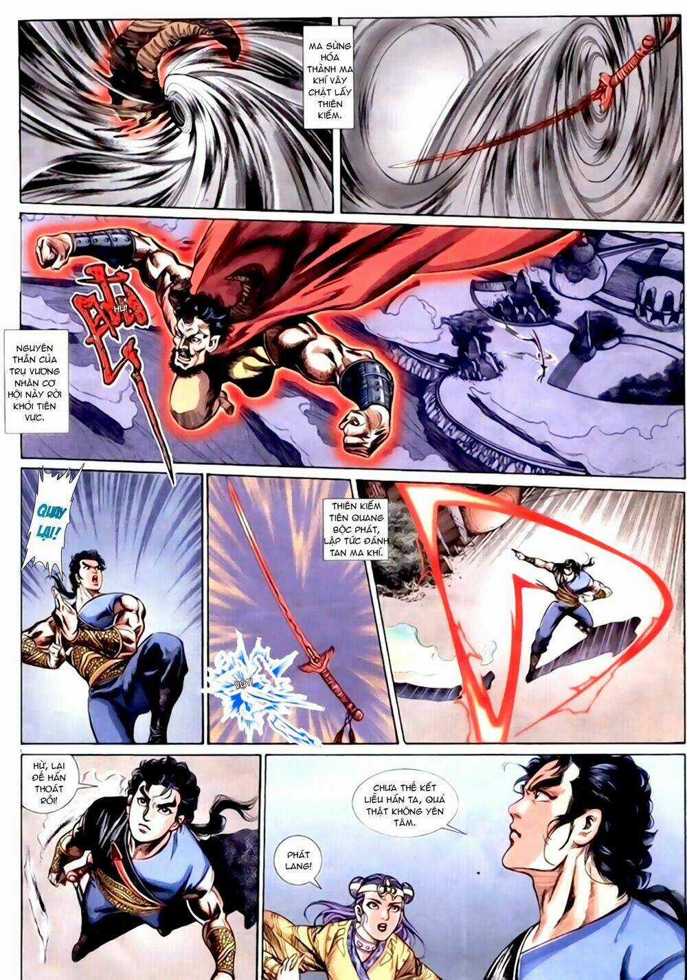 Thiên Tử Truyền Kỳ 1 - Cơ Phát Khai Chu Bản Chapter 154 trang 9