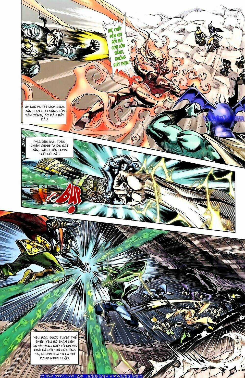 Thiên Tử Truyền Kỳ 1 - Cơ Phát Khai Chu Bản Chapter 155 trang 6