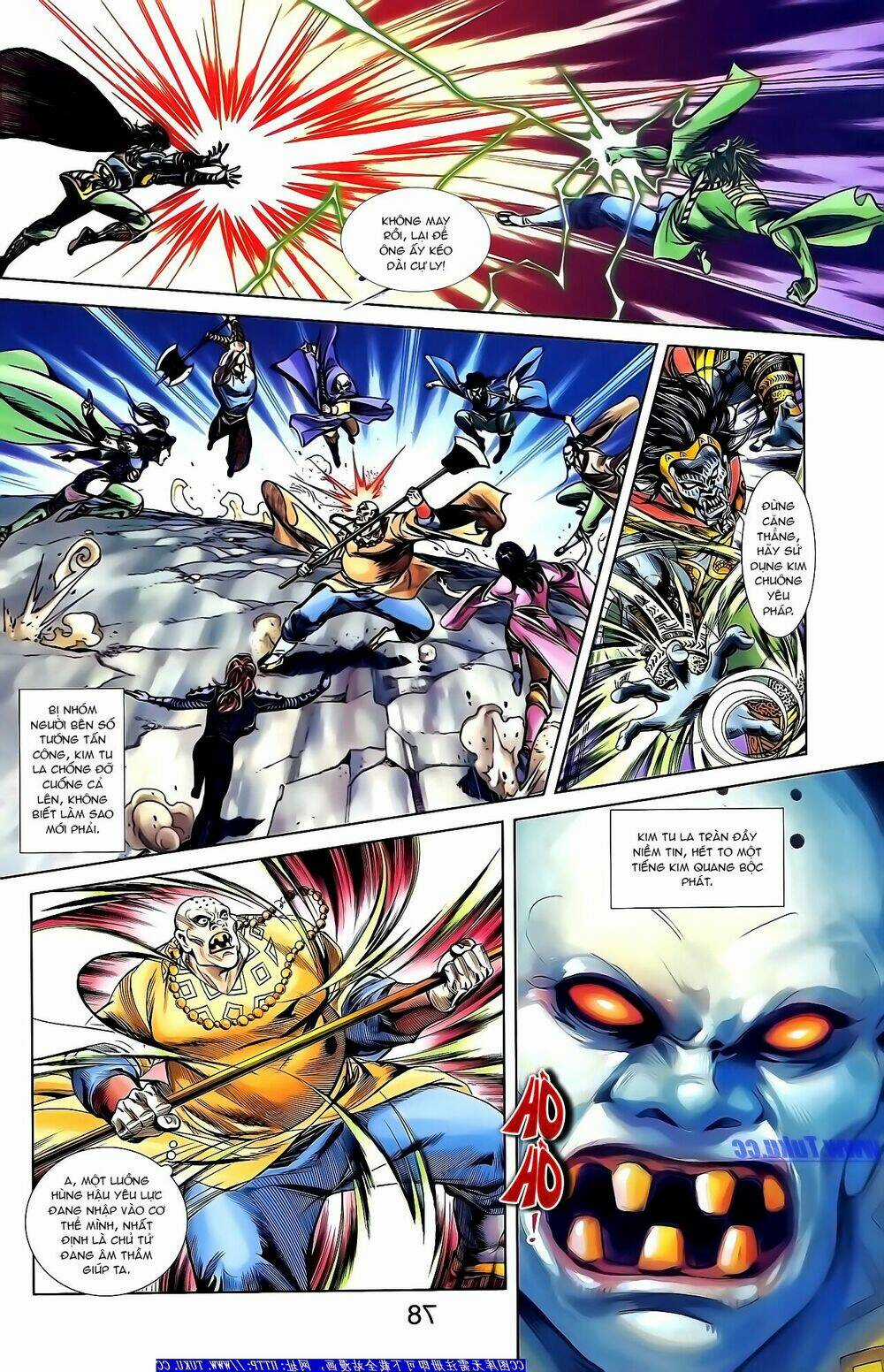 Thiên Tử Truyền Kỳ 1 - Cơ Phát Khai Chu Bản Chapter 155 trang 8