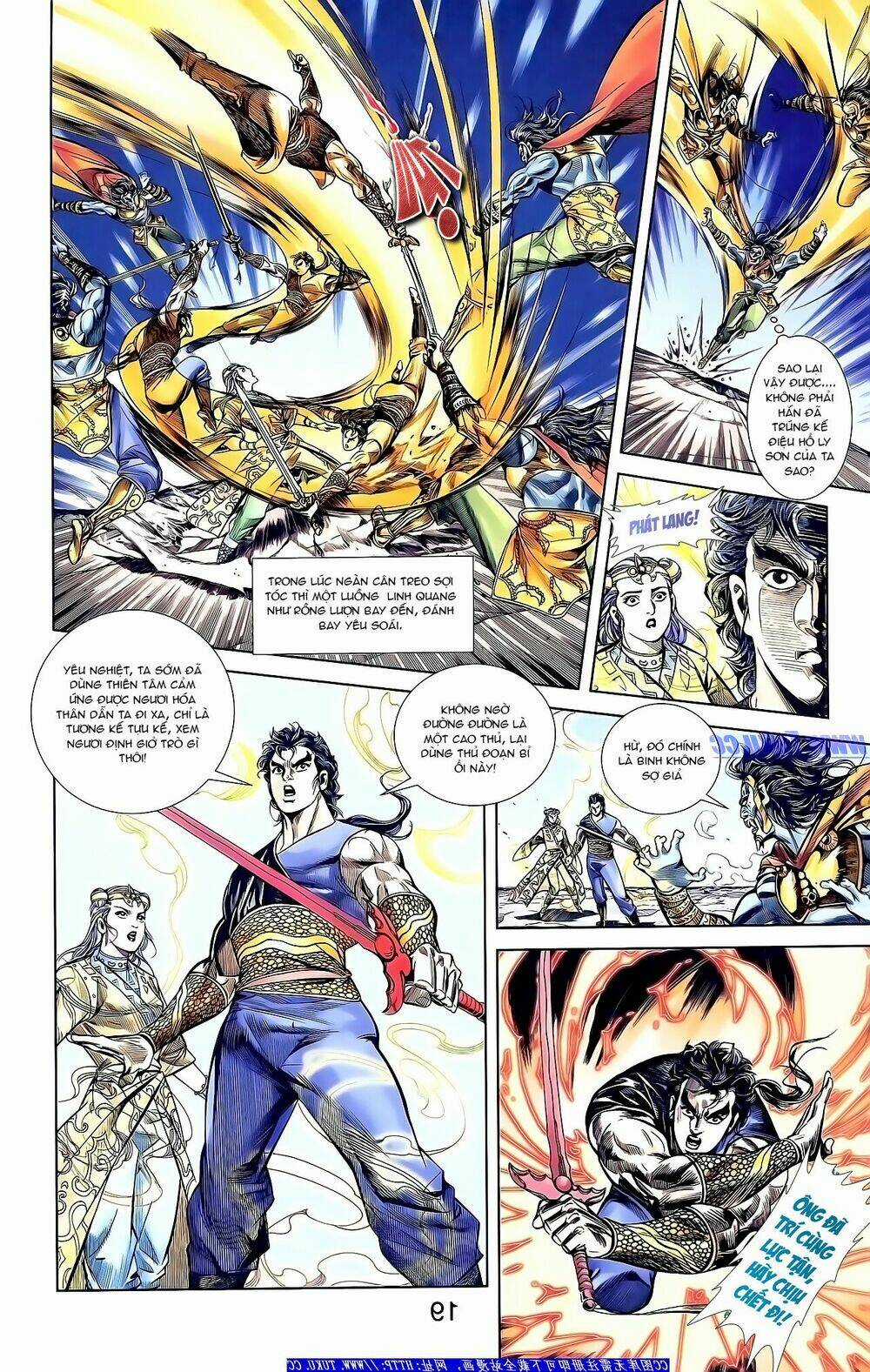 Thiên Tử Truyền Kỳ 1 - Cơ Phát Khai Chu Bản Chapter 156 trang 10