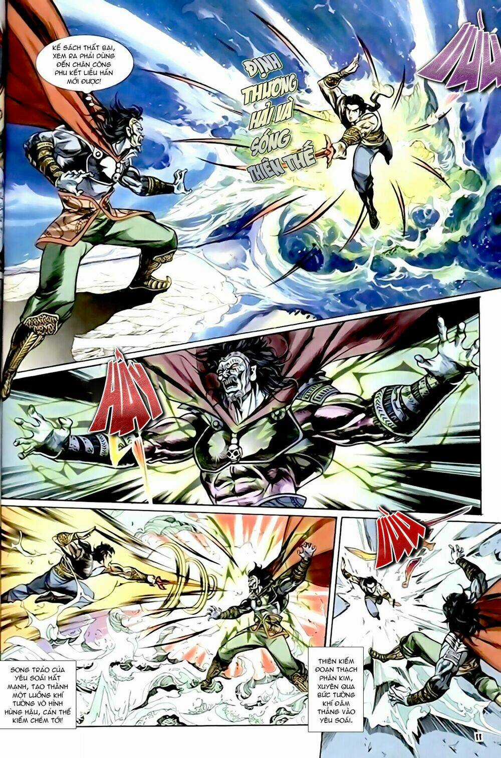 Thiên Tử Truyền Kỳ 1 - Cơ Phát Khai Chu Bản Chapter 156 trang 11