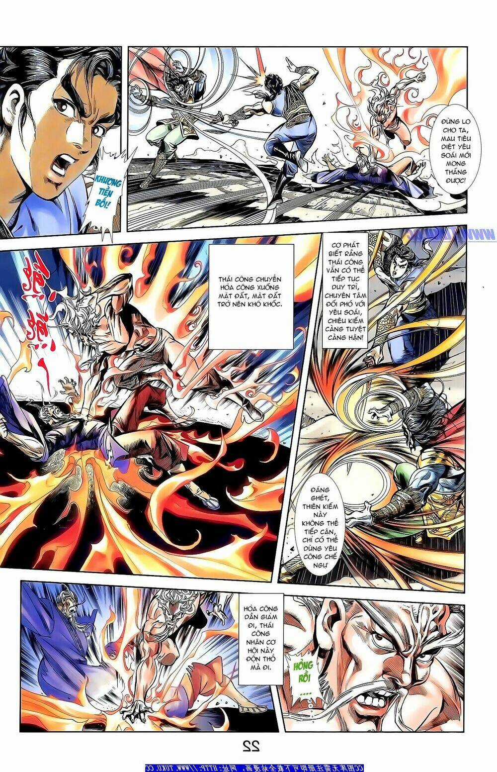 Thiên Tử Truyền Kỳ 1 - Cơ Phát Khai Chu Bản Chapter 156 trang 14