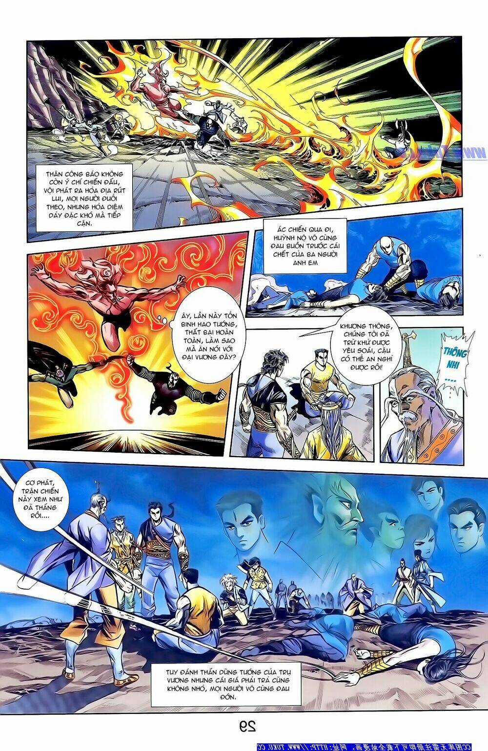 Thiên Tử Truyền Kỳ 1 - Cơ Phát Khai Chu Bản Chapter 156 trang 23