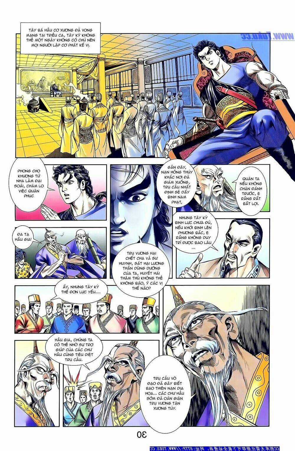 Thiên Tử Truyền Kỳ 1 - Cơ Phát Khai Chu Bản Chapter 156 trang 24