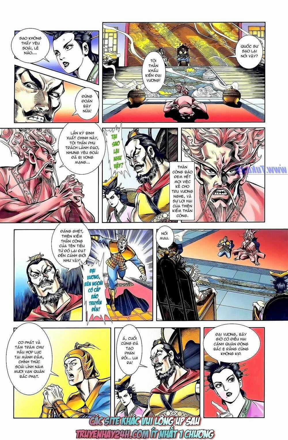 Thiên Tử Truyền Kỳ 1 - Cơ Phát Khai Chu Bản Chapter 156 trang 30