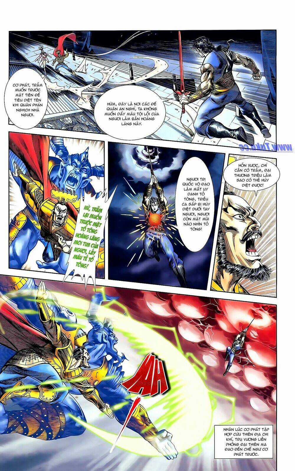 Thiên Tử Truyền Kỳ 1 - Cơ Phát Khai Chu Bản Chapter 161 trang 3