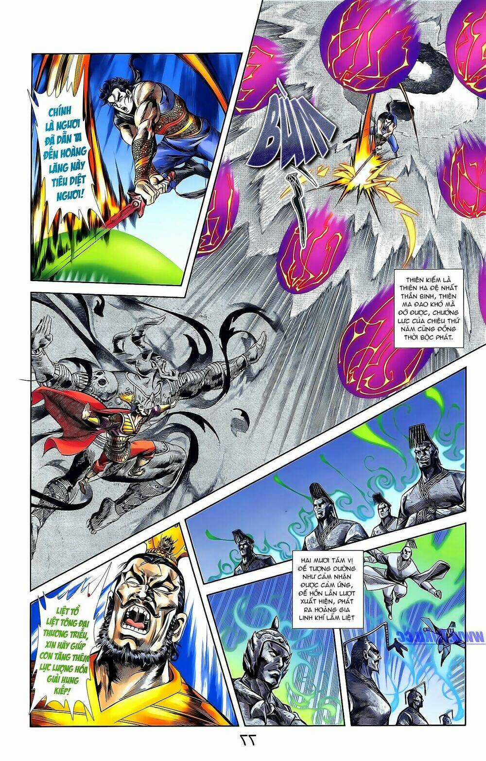 Thiên Tử Truyền Kỳ 1 - Cơ Phát Khai Chu Bản Chapter 161 trang 4