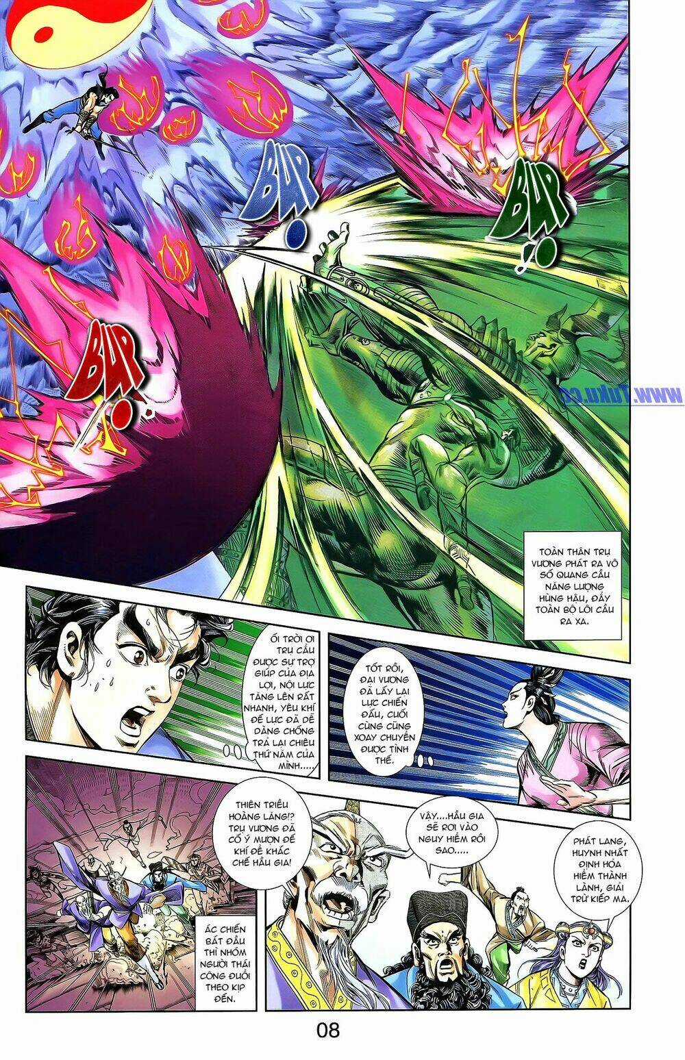 Thiên Tử Truyền Kỳ 1 - Cơ Phát Khai Chu Bản Chapter 161 trang 6