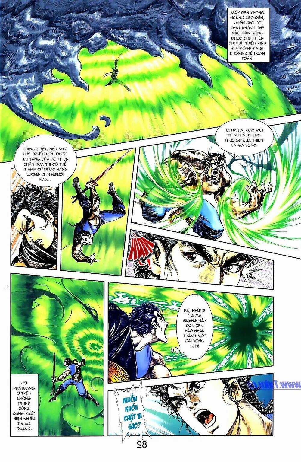 Thiên Tử Truyền Kỳ 1 - Cơ Phát Khai Chu Bản Chapter 161 trang 8