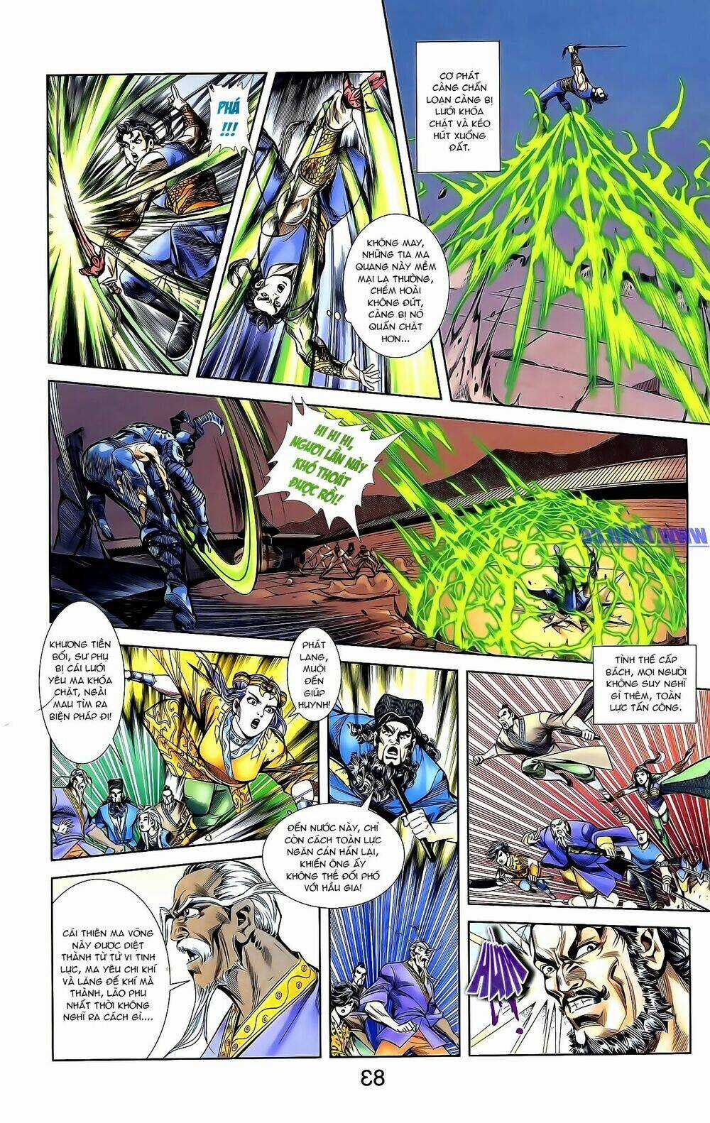 Thiên Tử Truyền Kỳ 1 - Cơ Phát Khai Chu Bản Chapter 161 trang 9