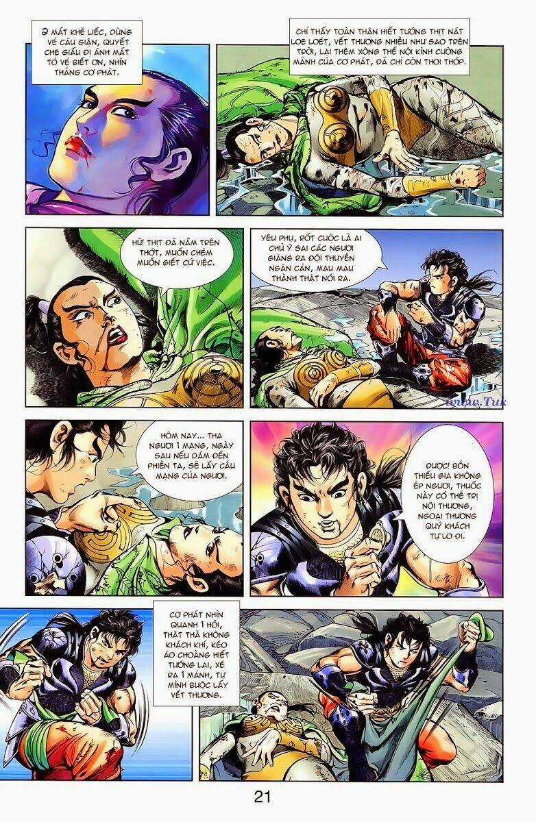 Thiên Tử Truyền Kỳ 1 - Cơ Phát Khai Chu Bản Chapter 19 trang 21