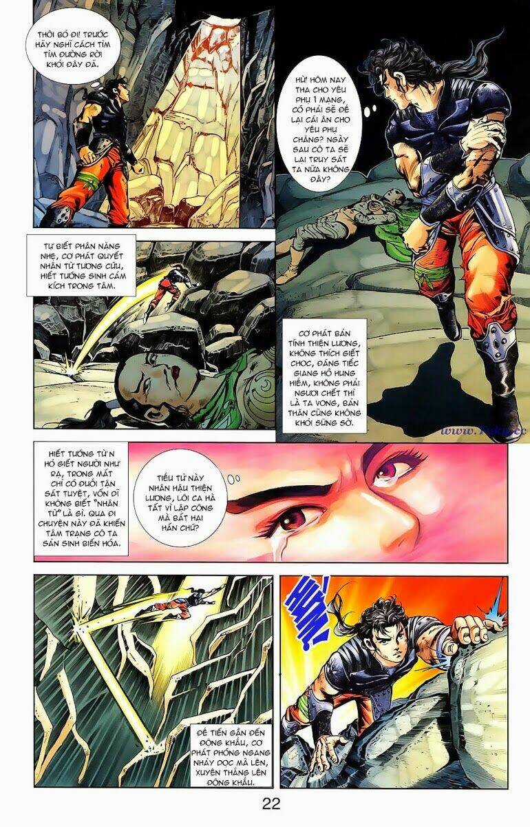 Thiên Tử Truyền Kỳ 1 - Cơ Phát Khai Chu Bản Chapter 19 trang 22