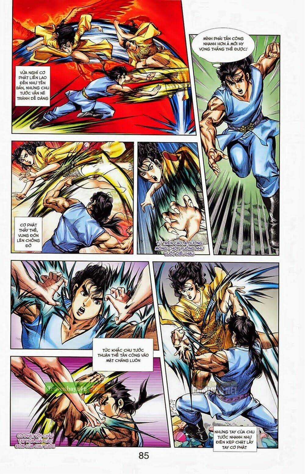 Thiên Tử Truyền Kỳ 1 - Cơ Phát Khai Chu Bản Chapter 33 trang 10