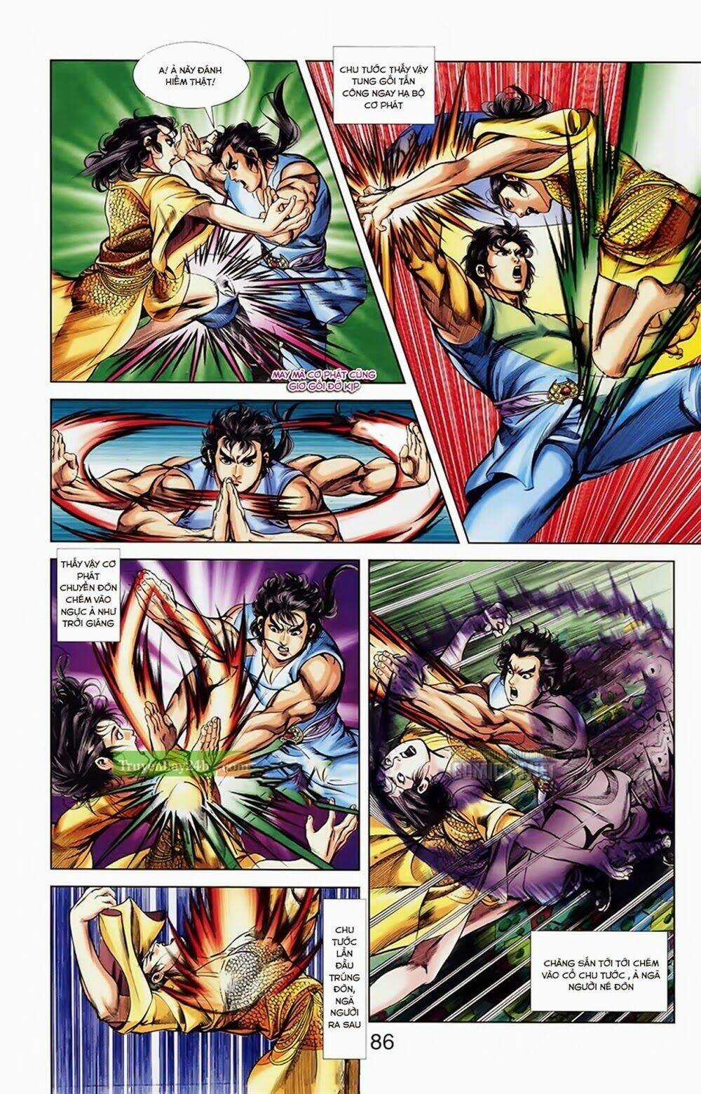 Thiên Tử Truyền Kỳ 1 - Cơ Phát Khai Chu Bản Chapter 33 trang 11