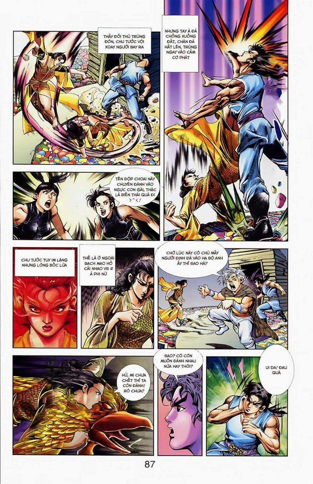 Thiên Tử Truyền Kỳ 1 - Cơ Phát Khai Chu Bản Chapter 33 trang 12