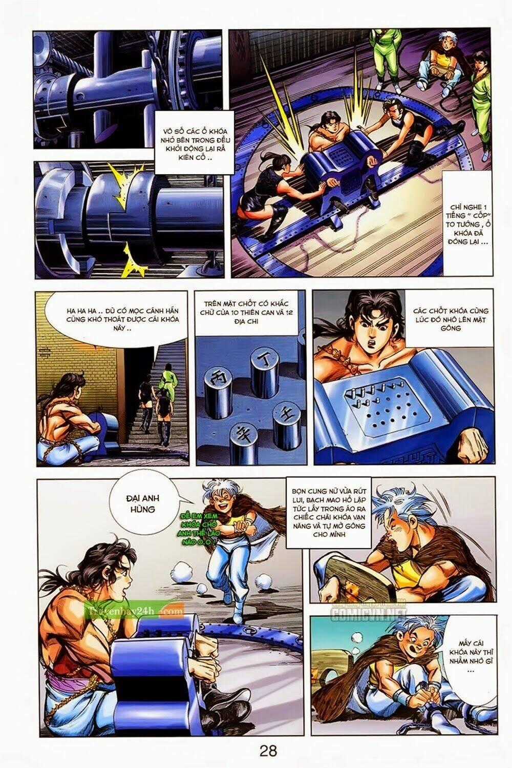 Thiên Tử Truyền Kỳ 1 - Cơ Phát Khai Chu Bản Chapter 33 trang 27