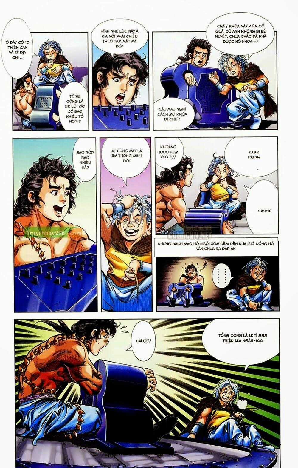 Thiên Tử Truyền Kỳ 1 - Cơ Phát Khai Chu Bản Chapter 33 trang 28