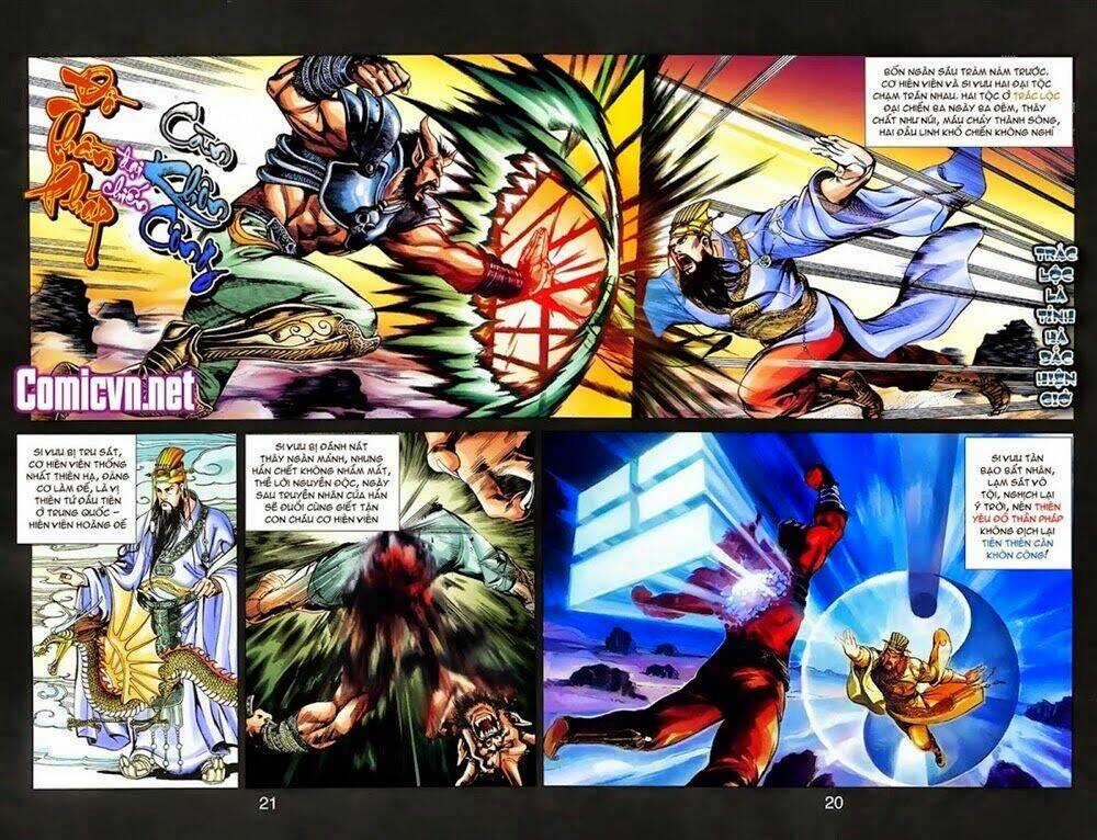 Thiên Tử Truyền Kỳ 1 - Cơ Phát Khai Chu Bản Chapter 4 trang 3