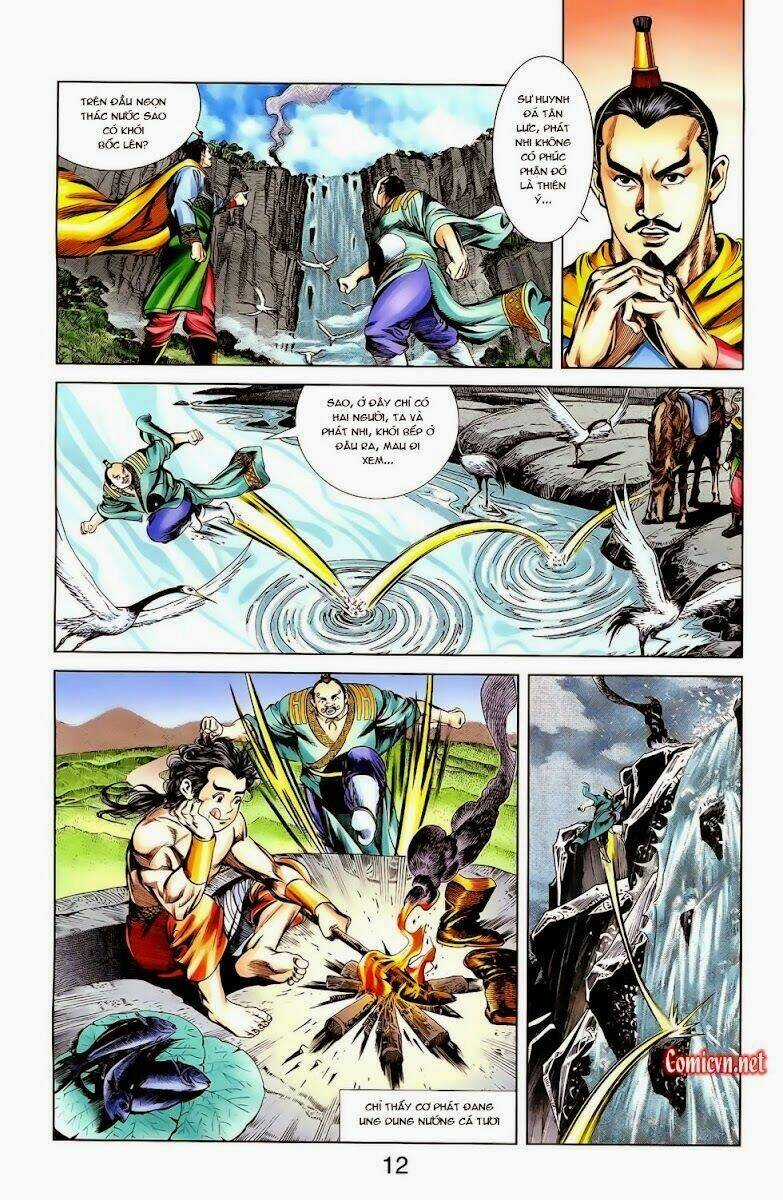 Thiên Tử Truyền Kỳ 1 - Cơ Phát Khai Chu Bản Chapter 9 trang 12