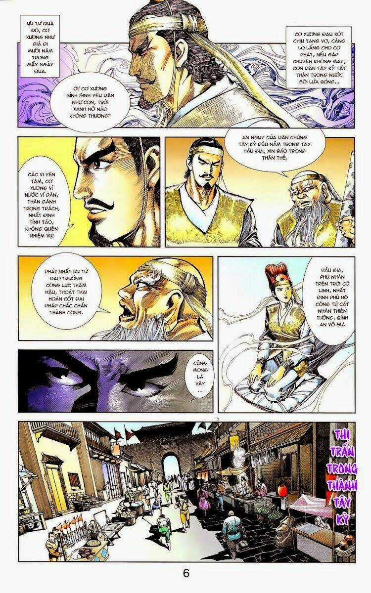 Thiên Tử Truyền Kỳ 1 - Cơ Phát Khai Chu Bản Chapter 9 trang 6