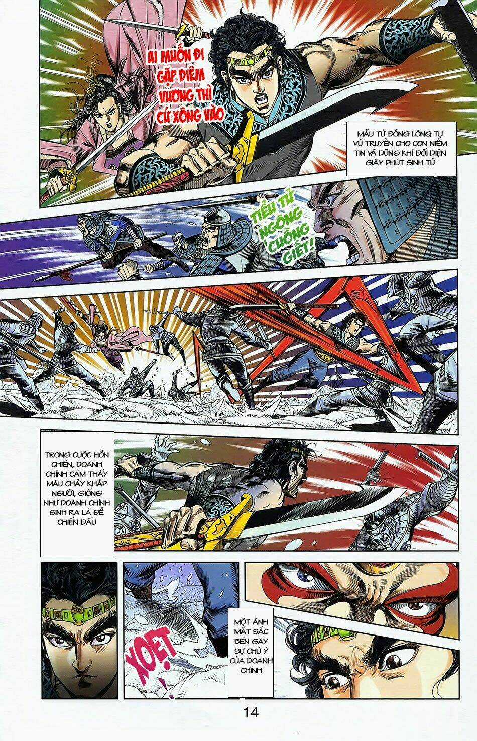 Thiên Tử Truyền Kỳ 2 - Tần Vương Doanh Chính Chapter 1 trang 11