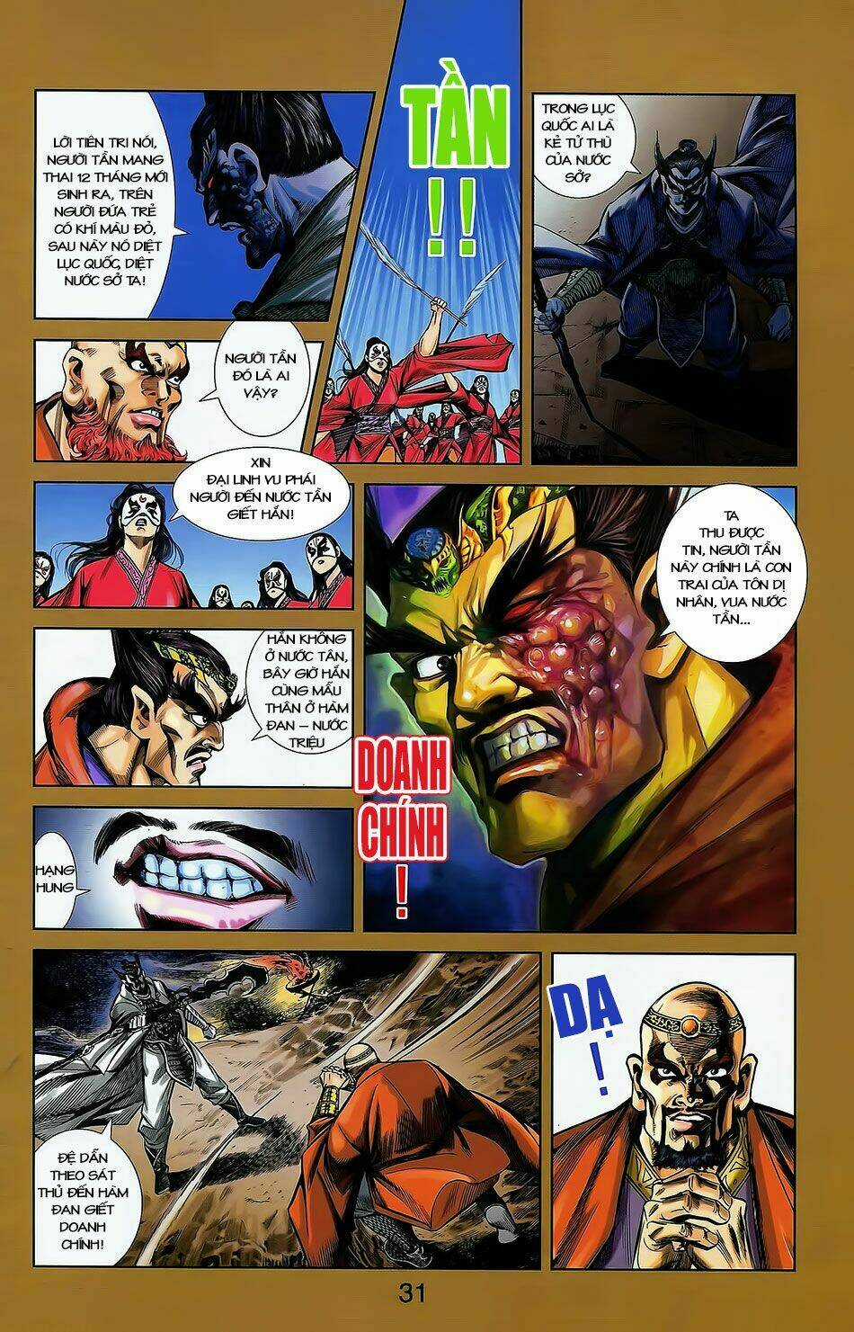 Thiên Tử Truyền Kỳ 2 - Tần Vương Doanh Chính Chapter 1 trang 27