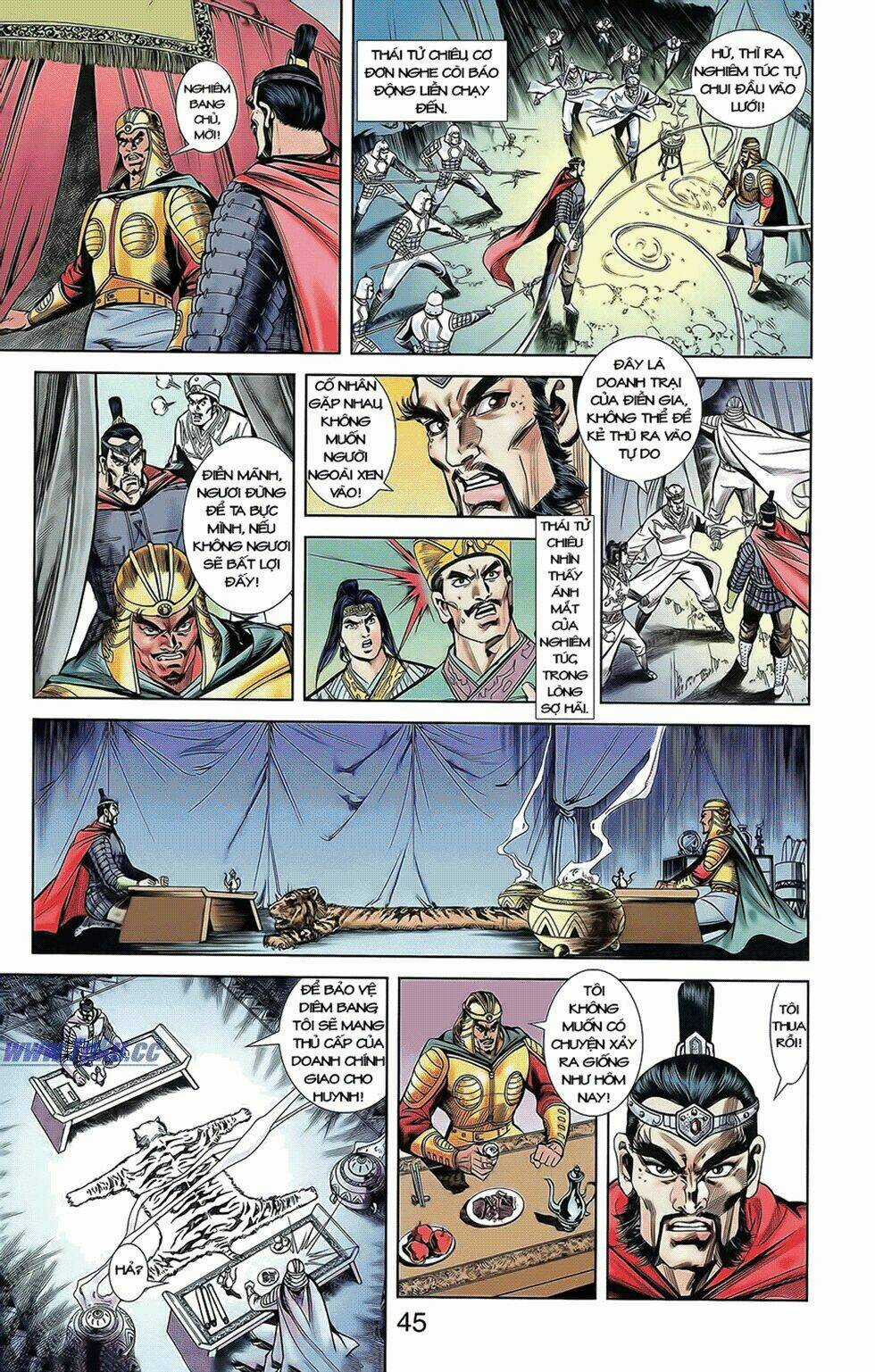 Thiên Tử Truyền Kỳ 2 - Tần Vương Doanh Chính Chapter 10 trang 16