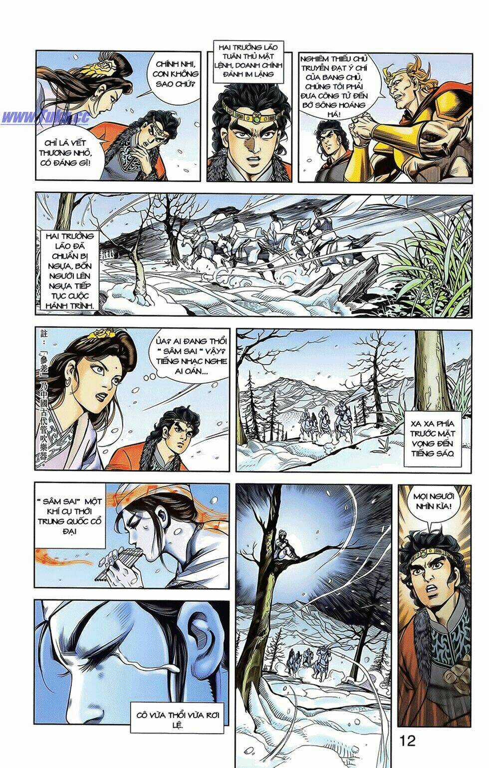 Thiên Tử Truyền Kỳ 2 - Tần Vương Doanh Chính Chapter 12 trang 2