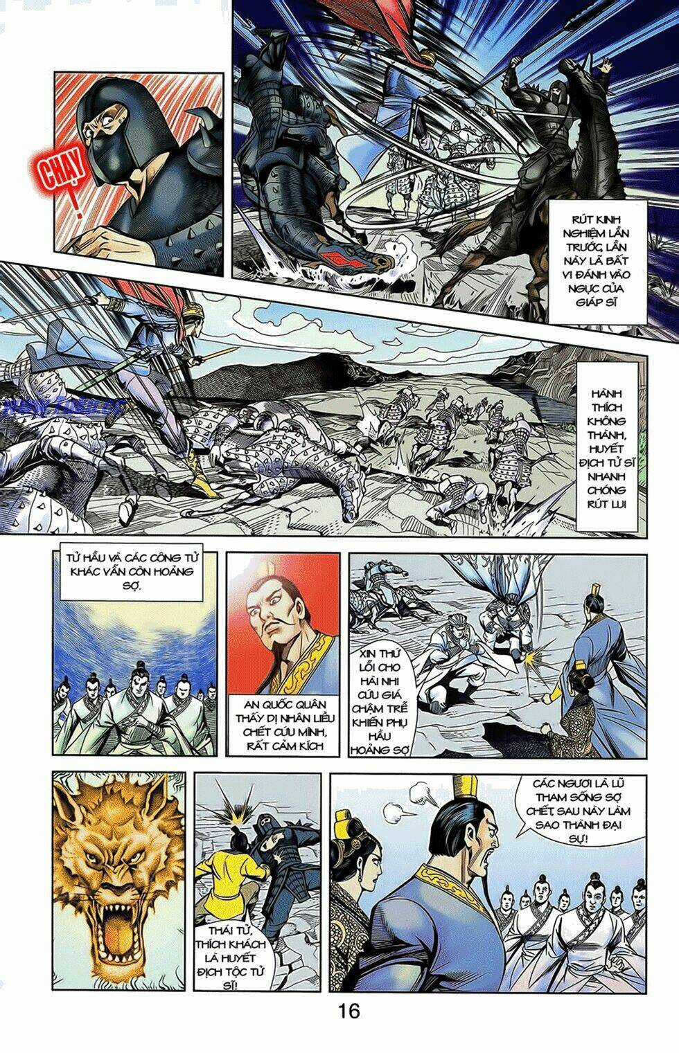 Thiên Tử Truyền Kỳ 2 - Tần Vương Doanh Chính Chapter 12 trang 6