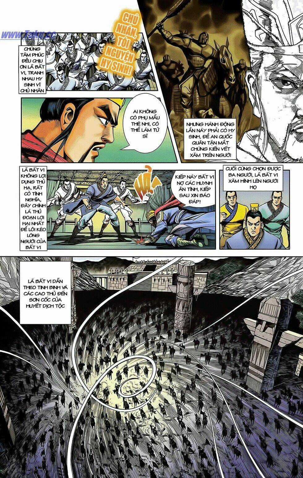 Thiên Tử Truyền Kỳ 2 - Tần Vương Doanh Chính Chapter 12 trang 8