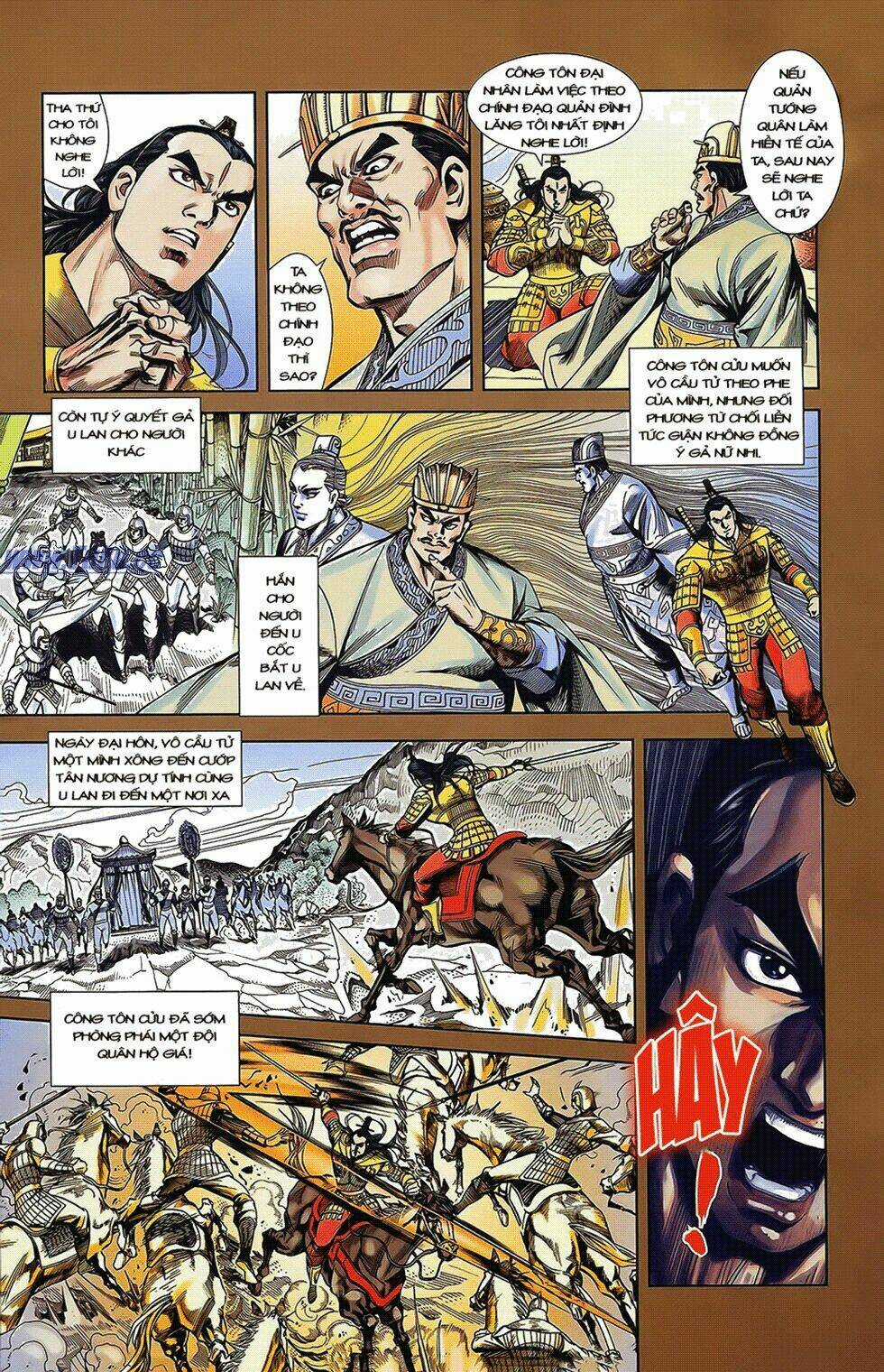 Thiên Tử Truyền Kỳ 2 - Tần Vương Doanh Chính Chapter 14 trang 7