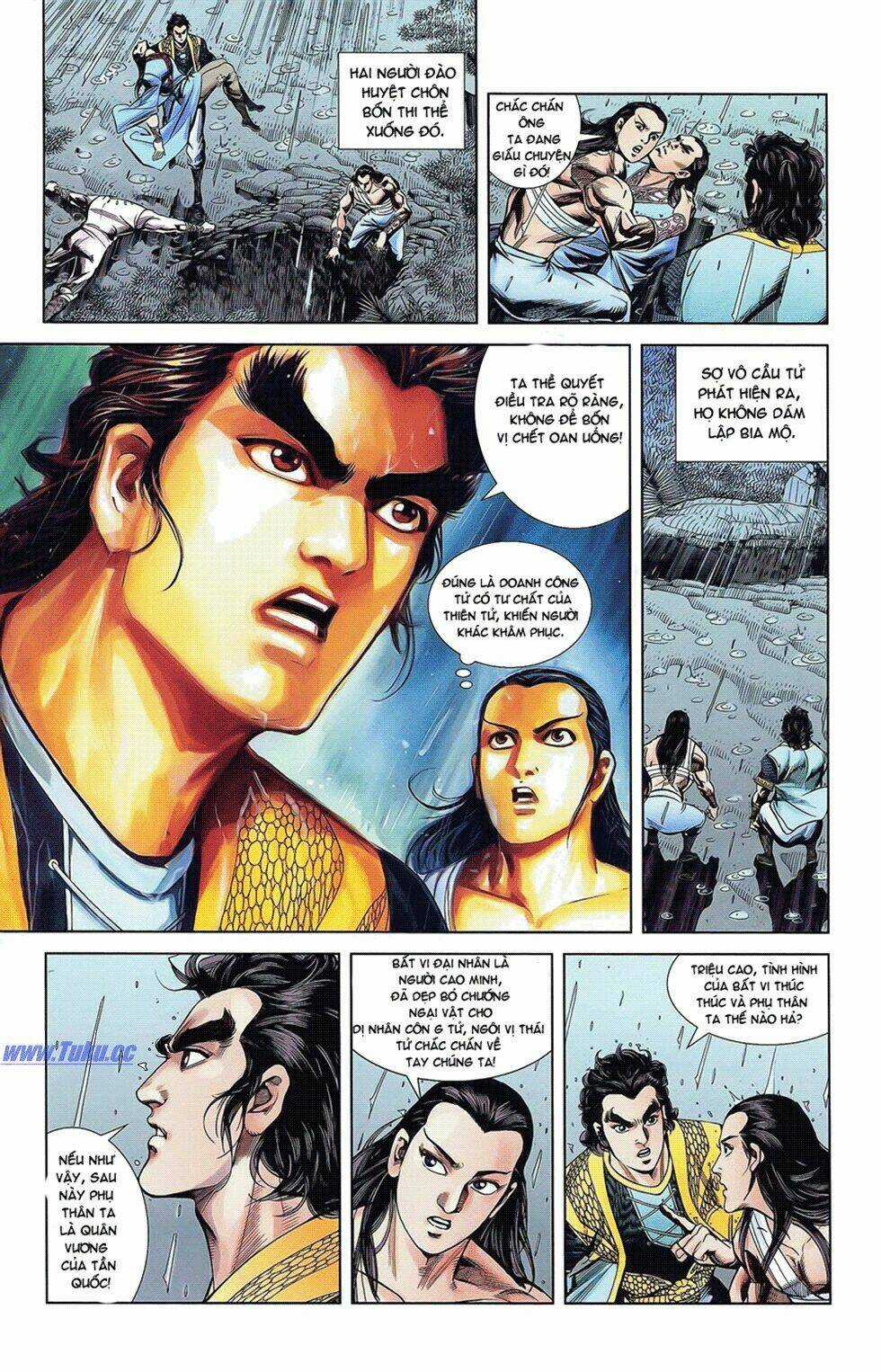 Thiên Tử Truyền Kỳ 2 - Tần Vương Doanh Chính Chapter 18 trang 8