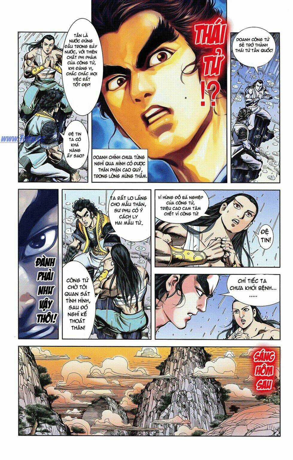 Thiên Tử Truyền Kỳ 2 - Tần Vương Doanh Chính Chapter 18 trang 9