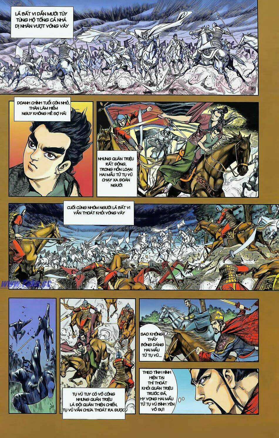 Thiên Tử Truyền Kỳ 2 - Tần Vương Doanh Chính Chapter 2 trang 3